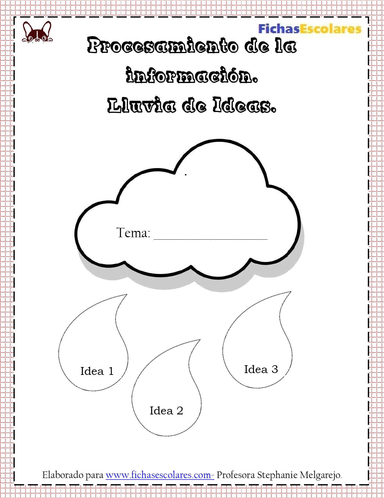 Lluvia de ideas.
