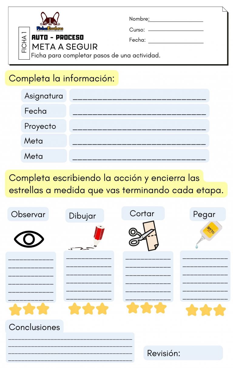 Pauta de proceso- manualidad