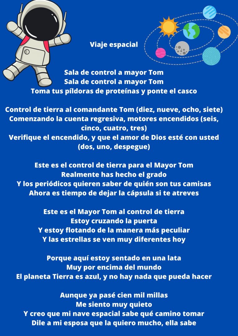 Letra canción Space Oddity