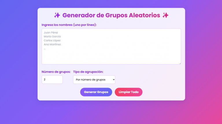 Generador de lecturas y comprensión.